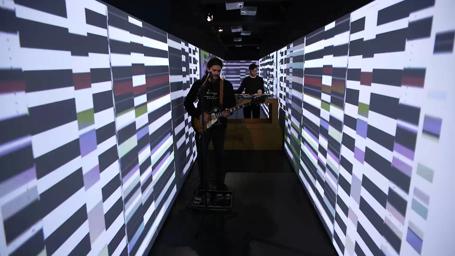 Immersive show with digital visuals and Ambavi music at Holoseum, Tbilisi