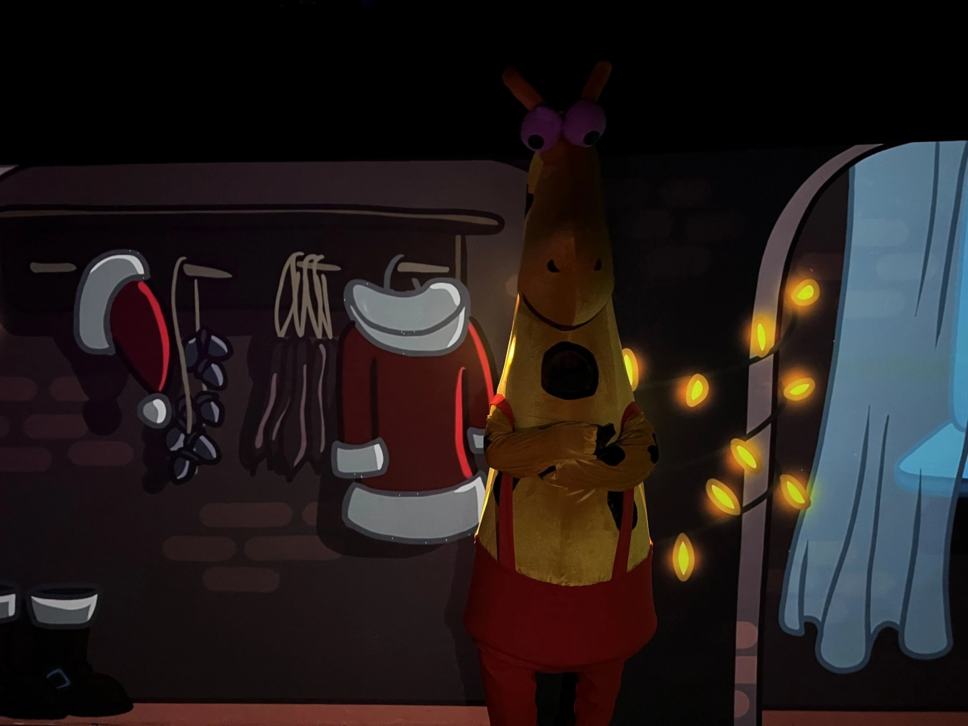 Popular Georgian animated character Giraffe Jozes adventure by Amabavi Creators Tbilisi, Georgia