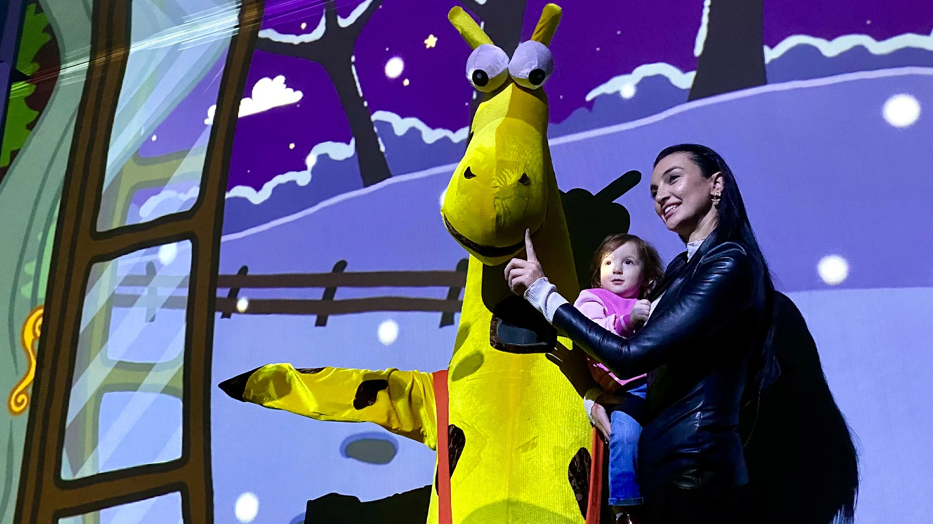 Interactive New Year's adventure show for children at Holoseum Digital Museum, Tbilisi