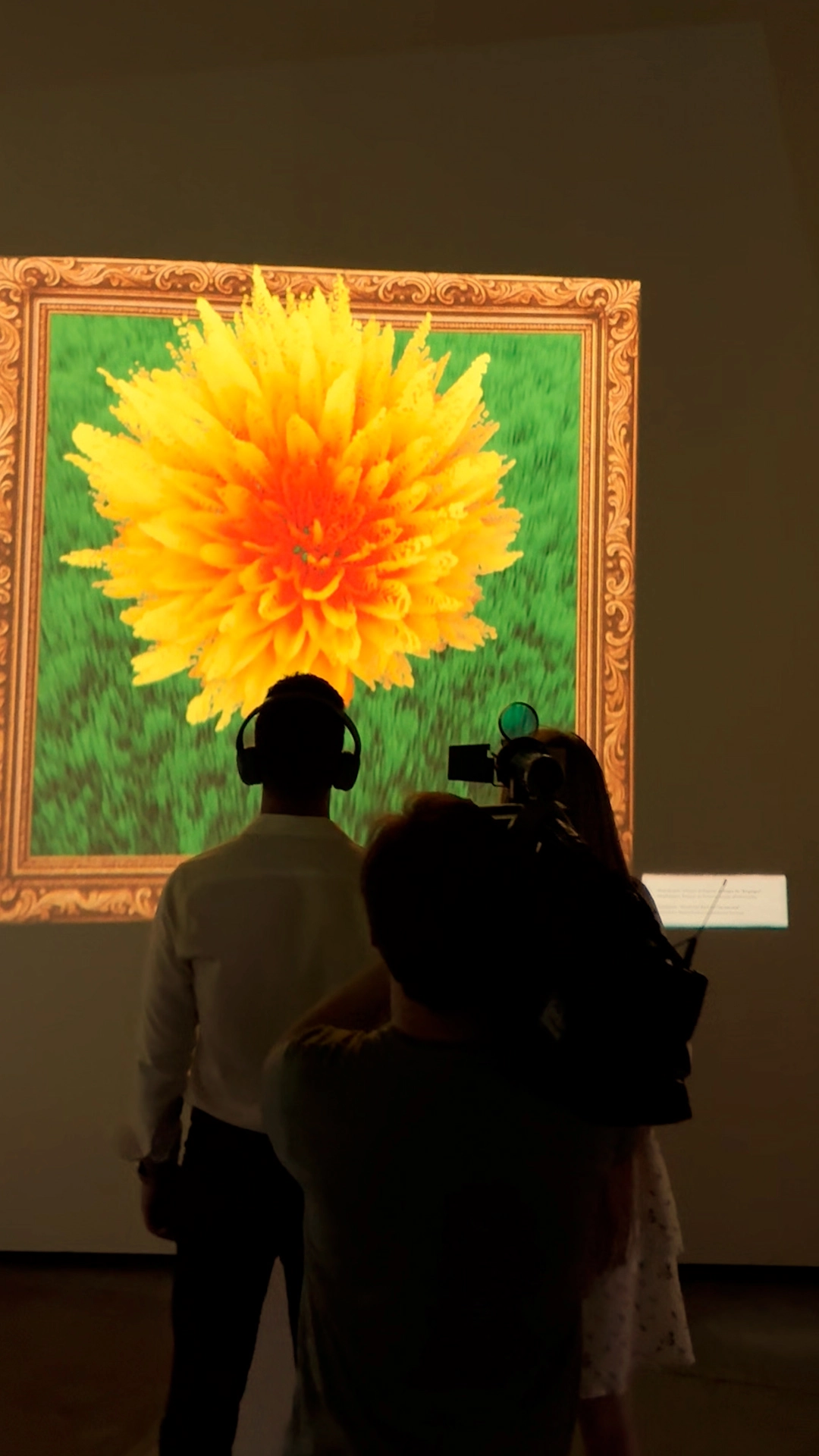 Audio reactive installation, Mindfully