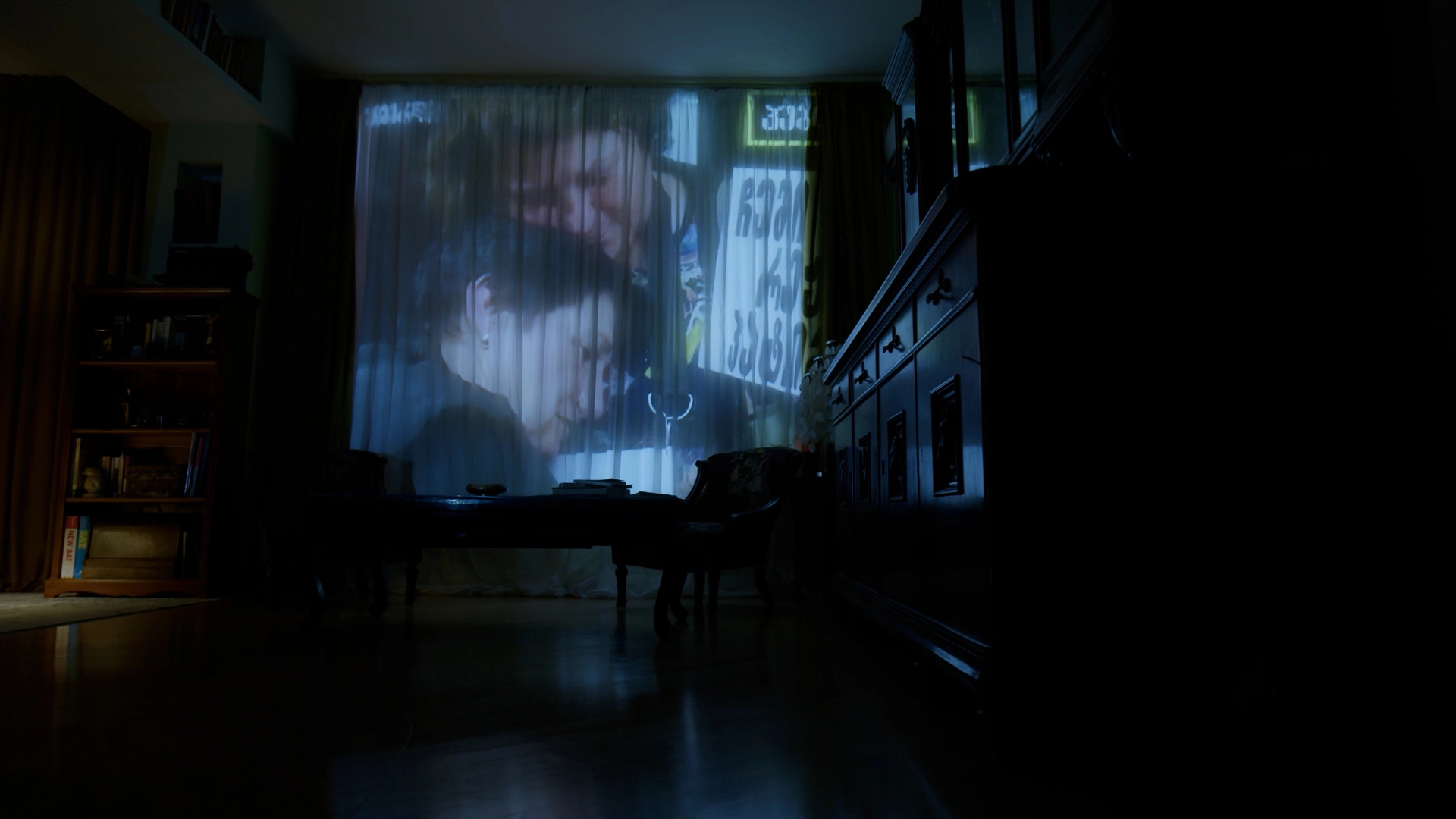 Custom digital installation set piece for commercial video production in Tbilisi, Georgia